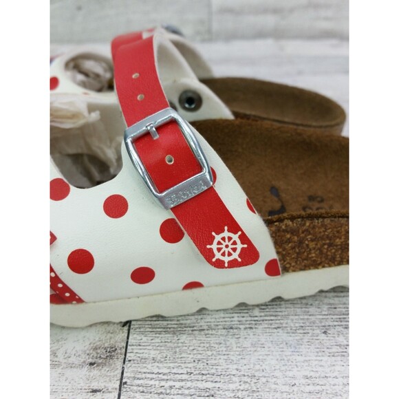 Kids Disney Birkenstock Maria Clogs Birkis Mickey Mini Mouse Kiss EU 26 US 8 - Picture 5 of 14